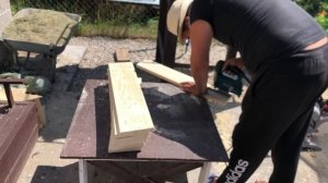 Столик в баню своими руками