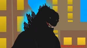 Godzilla VS. Mechagodzilla I (Stick Nodes Pro Anim)