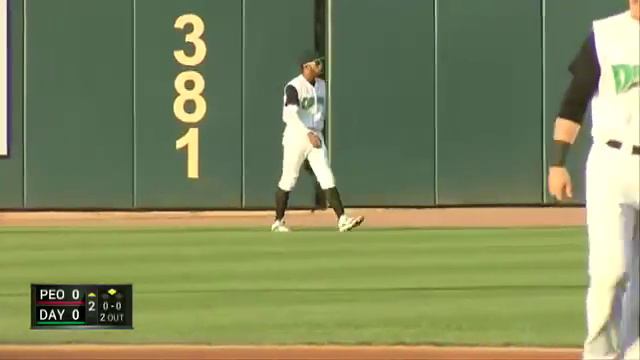 Derek Gibson hits a double for the Chiefs смотреть онлайн