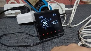 Управляемый термостат через WiFi для запуска обогрева жилого помещения