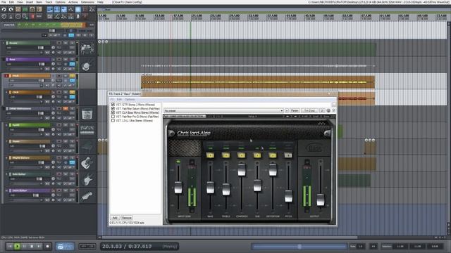 Делаем бас гитару из обычной электро гитары с помощью плагинов смотреть онлайн