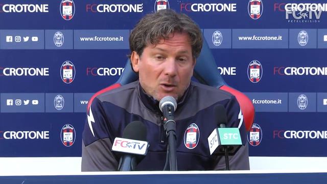 Crotone-Castrovillari, mister Stroppa a fine gara