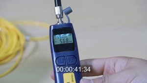 Grandway FHS Optical power meter. Демонстрация работы