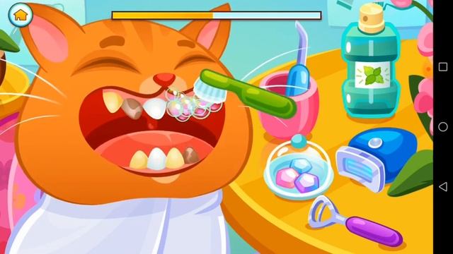 Кот Бубу в салоне красоты. 3 часть-уход за зубами. смотреть онлайн