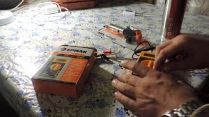 Мультиметр и горелка Ермак