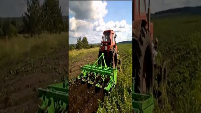 Пассивный окучник (гребнеобразователь) для картофеля отечественного производства Колнаг.mp4