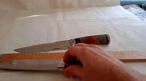 нож из тепловозного клапана