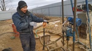 Делаем скважину под погружной насос, для дома