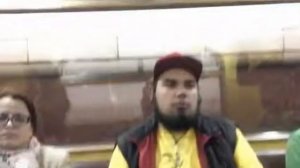 Парад Поездов. Ретро-Поезд "Сокольники" 81-717.5А/714.5А (Станция Добрынинская Кольцевая линия)