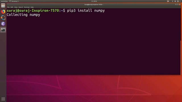 Python Import Error ModuleNotFoundError No Module Named NumPy in Ubuntu Linux смотреть онлайн