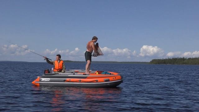 Экспедиция на двух надувных лодках. Рыбалка на большой воде и в ручьях. смотреть онлайн