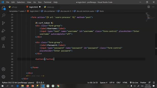 Python Django Lesson [TAGALOG] Part 5 ( Login, Authentication and Authorization)