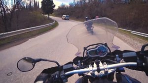 Определение уровня навыков вождения мотоцикла на серпантинах