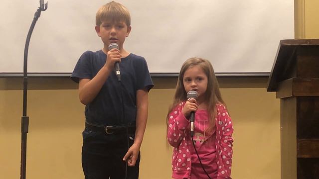 Детская песня «На ладони Божьей» Посещение мужского центра риабилитации Сентябрь, 2018 смотреть онлайн