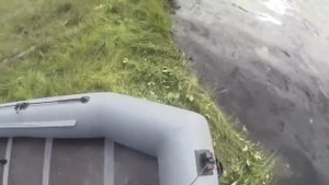 Обзор лодки Хантер 3000 ЛТ и якорная система на лодку ПВХ от автора ролика удачная рыбалка