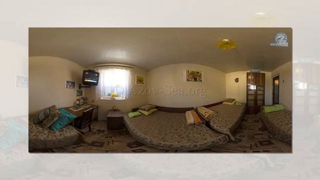 Пляжный Домик №1. Виртуальный тур. Отдых на Азовском море. Степановка Первая. смотреть онлайн