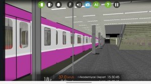 Поездка на оке 81-760Б в бакинском метро