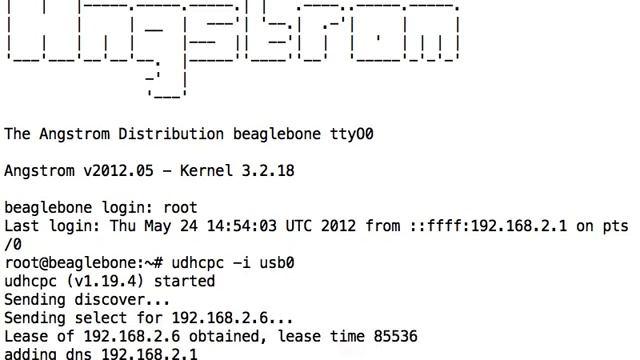 BeagleBone sharing Mac's Internet connection смотреть онлайн