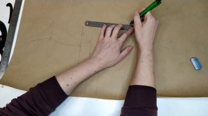 Как построить цельнокроеный воротник. Выкройка воротника