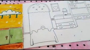ДОМ ДЛЯ КУКОЛ из БУМАГИ /ИГРУШКИ ДЛЯ ДЕТЕЙ СВОИМИ РУКАМИ/paper dollhouse