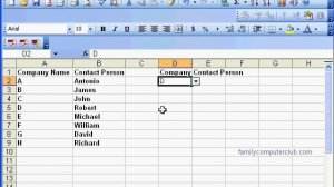 Data Validation and Vlookup in MS Excel