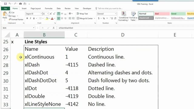 30. VBA Macros for Border Formatting смотреть онлайн
