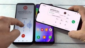 XIAOMI Redmi 9C NFC and Samsung Galaxy A30s and Samsung Galaxy A31 Red Incoming Call/ Outgoing Call