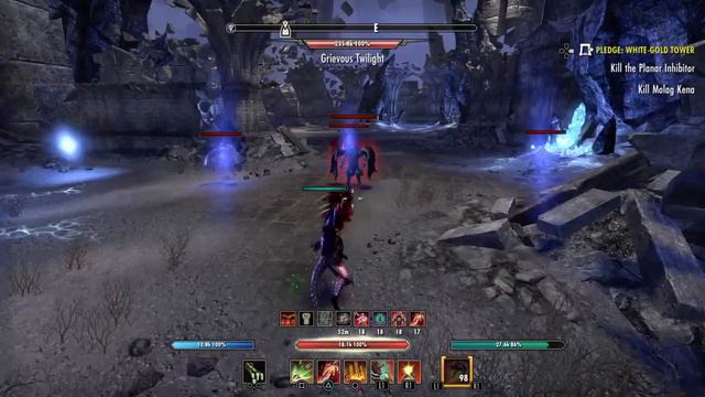 ESO ー White-Gold Tower (Normal) ー Solo смотреть онлайн