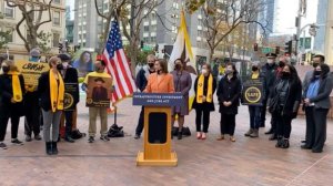 Protester In San Francisco Yells "Let's Go Brandon" At Nancy Pelosi, Chants “USA! USA!”