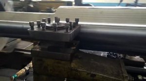 Вал эксцентрик щековой дробилки, вся токарка !( От заготовки до фрезеровки)