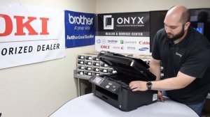 Epson Workforce WF 7610 | Onyx Imaging | Tulsa Printer Repair | How To Replace Ink