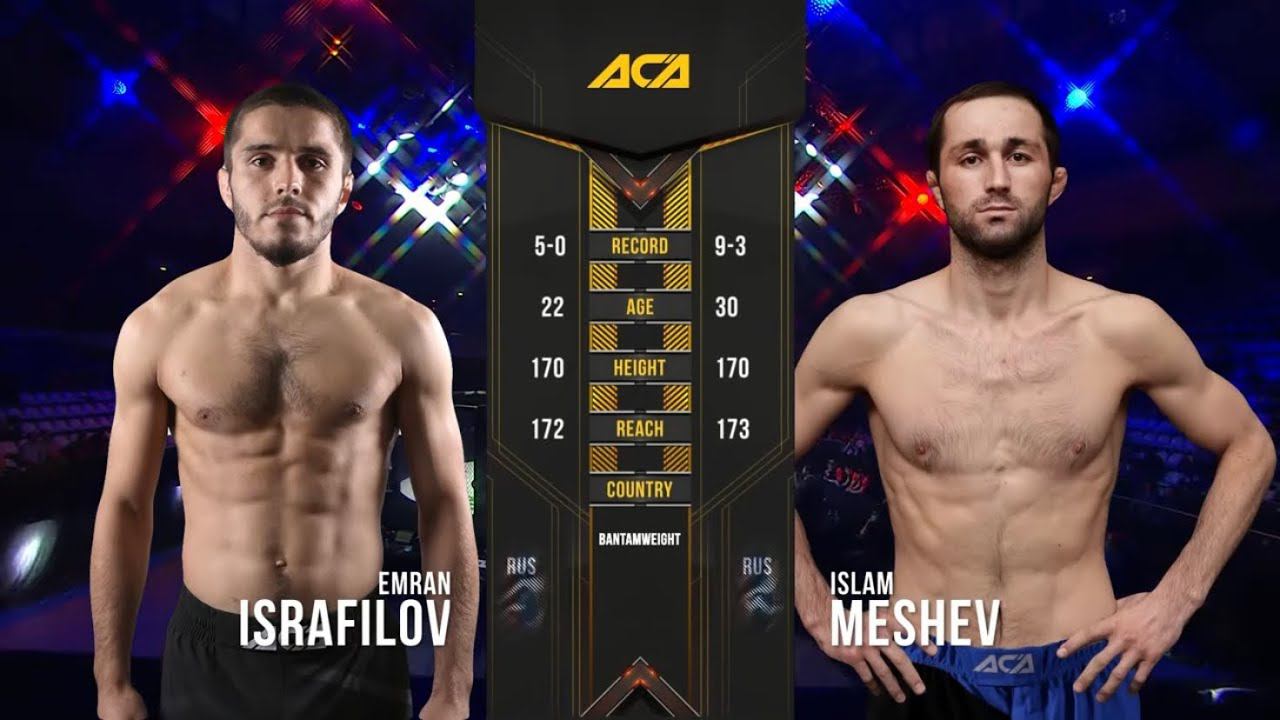 Эмран Исрафилов vs. Ислам Мешев | Emran Israfilov vs. Islam Meshev | ACA 110 - Moscow