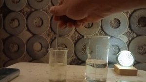Чистка золота от буры лимонной кислотой.