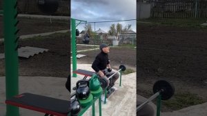 Спорт уголок своими руками на улице