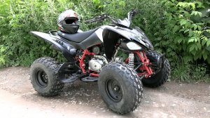 ATV PANTERA 125. Обзор черной "пантеры".