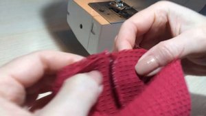 МК Кухонные Полотенца. Обработка косой бейкой.