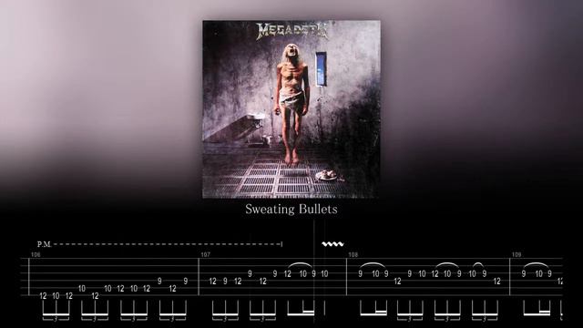 Megadeth - Sweating Bullets (Guitar Backing Track with Tabs) смотреть онлайн