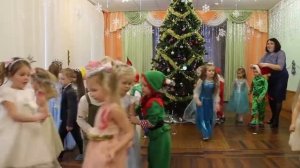 новый год. Утренник в детском саду.