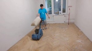 Циклевка паркета за 4 часа