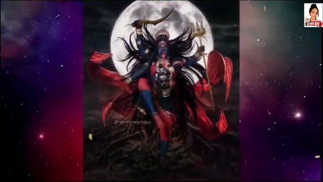 Om Kreem Kalikayai Namah 108 Times | Powerful Kali Mantra With Lyrics | Durga Mantra