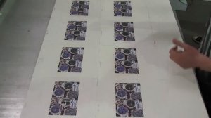 Resistance test on laminated chipboard/ Тест стойкости УФ печати на ЛДСП