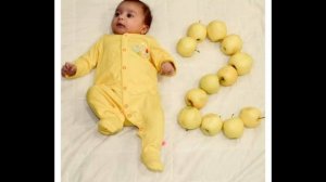 2nd month baby birthday decoration celebration | second month baby photoshoot ideas at home