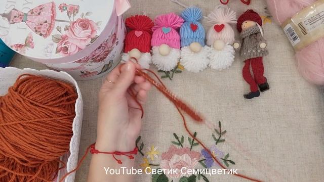 Красота своими руками! Легко и просто МК для начинающих вязать DIY Knitting Как связать шарф спицам