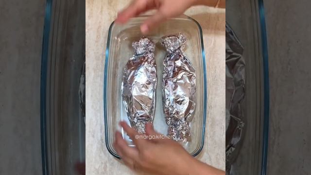 Морской окунь в духовке