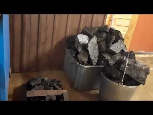 Снова привезли уголь и установка прожектора в частном доме 2 часть