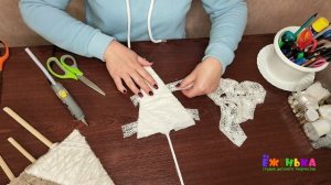 5 новогодних ёлок из очень простых подручных материалов! Поделки с детьми: композиция к Новому году