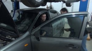 Лада калина турбо первый запуск и первый выезд.