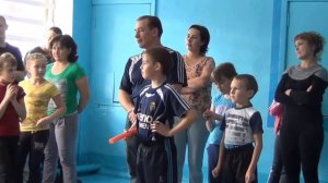 Веселые старты с родителями 3 Б 2013