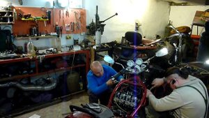 извлечение мотора сузуки бандит 250