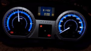 Largus пересвет щиток приборов